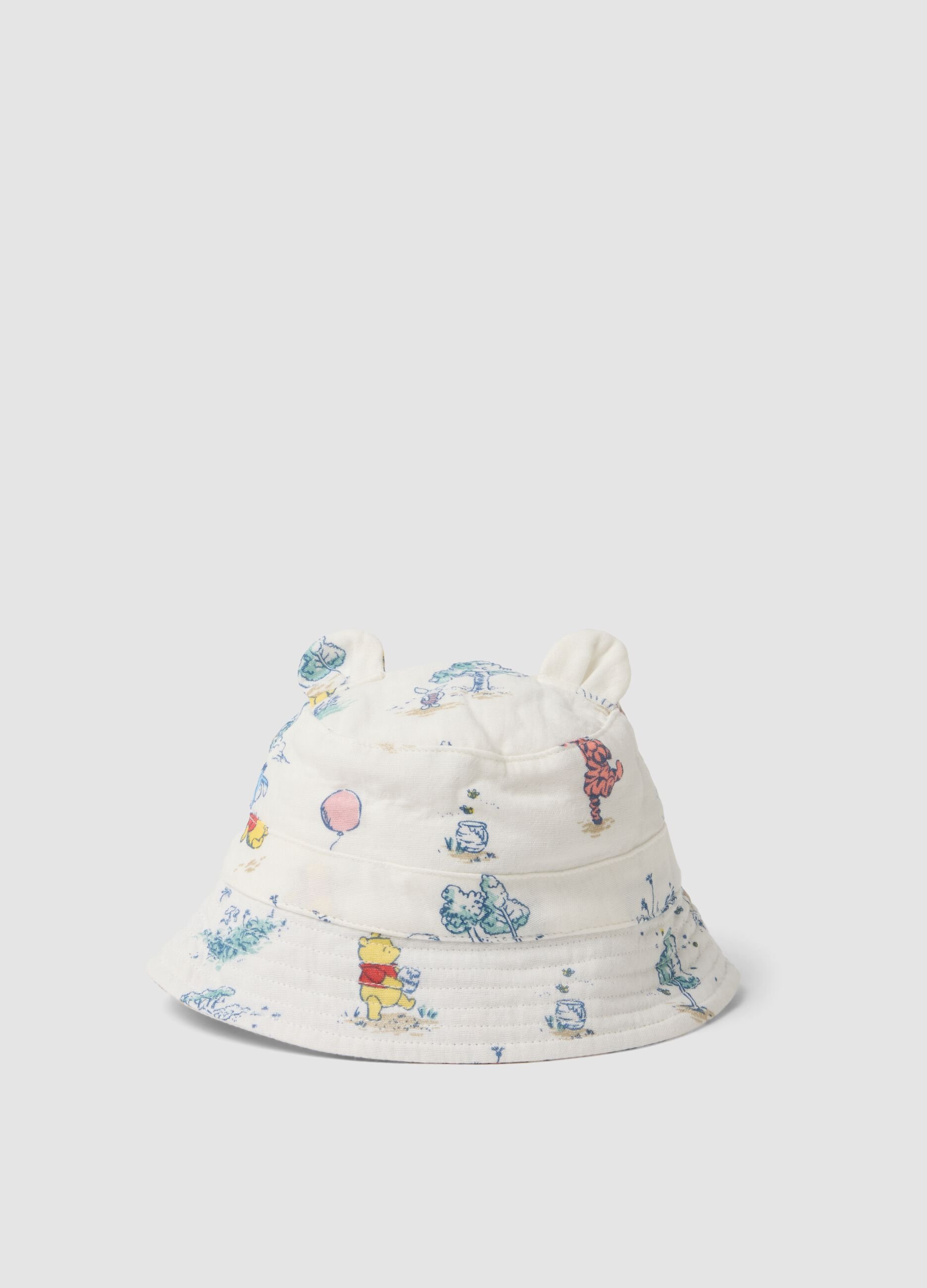Cappello bucket in puro cotone Disney Winnie the Pooh