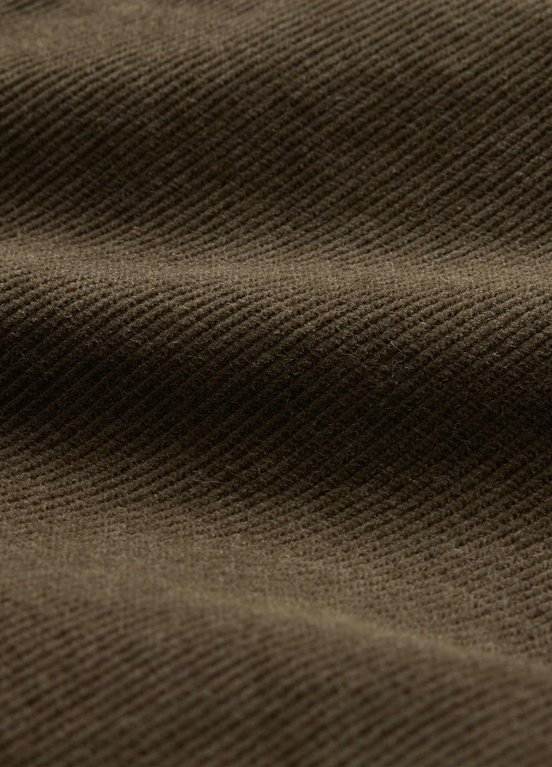 Pantalone straight fit in corduroy stretch
