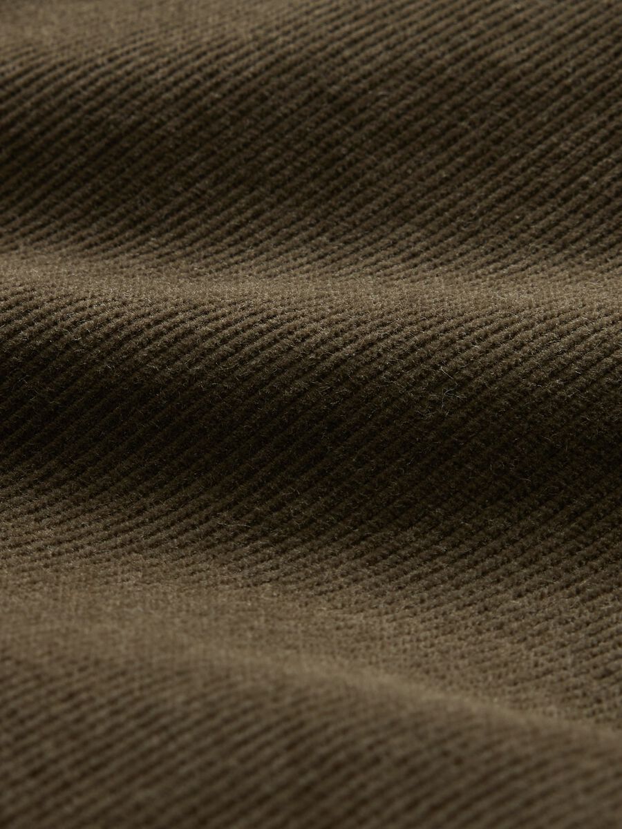 Straight-fit trousers in stretch corduroy Man_5
