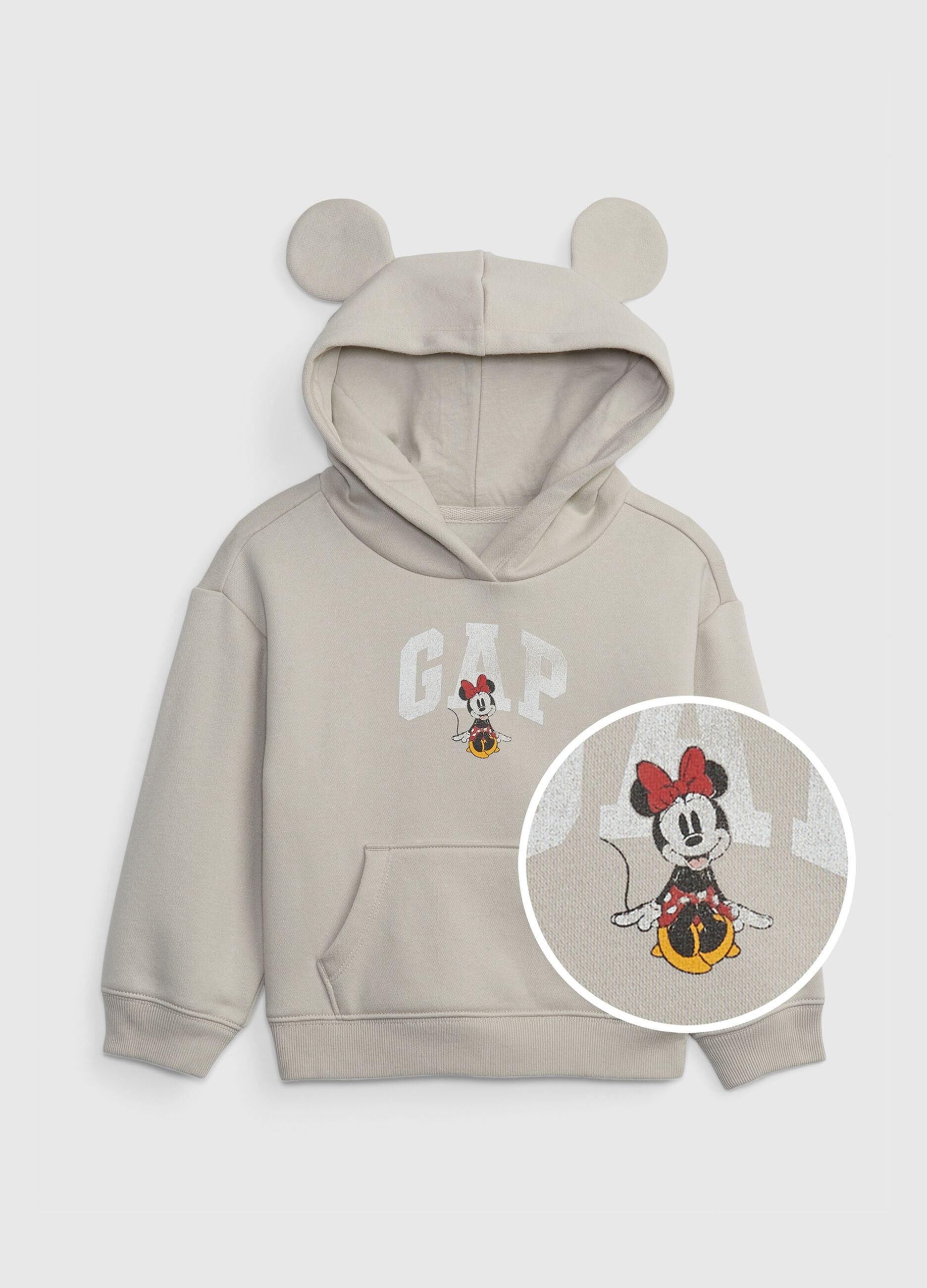 Felpa con cappuccio Disney Baby Minnie e logo