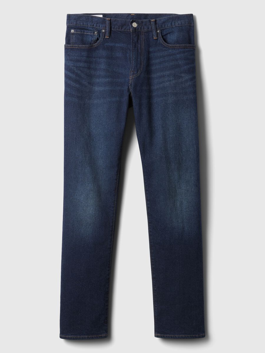 Jeans straight fit a vita media Uomo_3