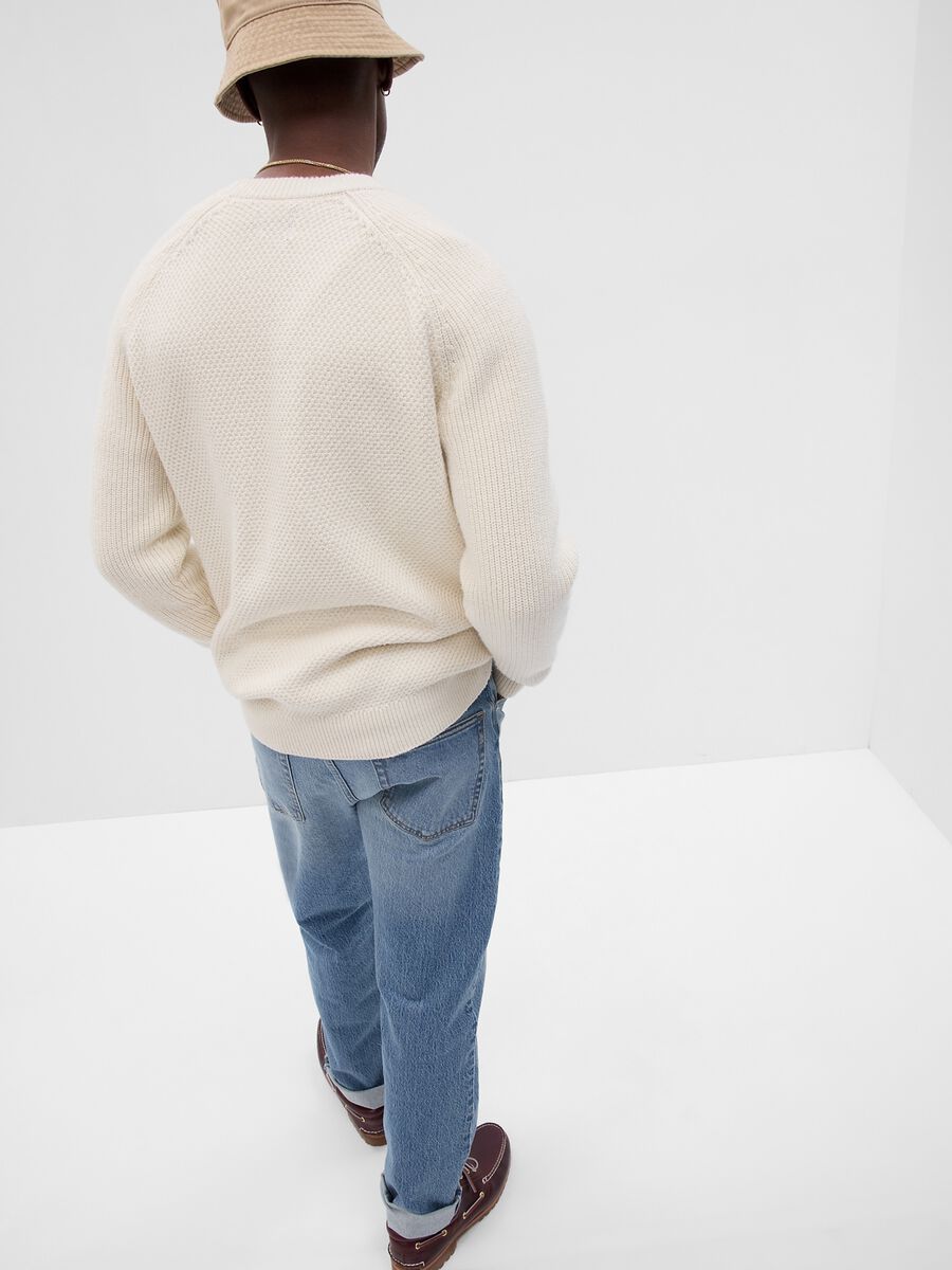 Jeans straight fit a vita media Uomo_1