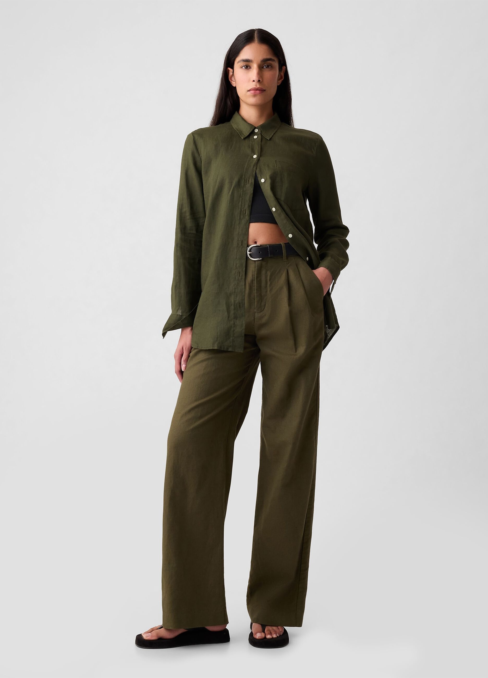 Bluse e Camicie di Lino da Donna GAP Italia