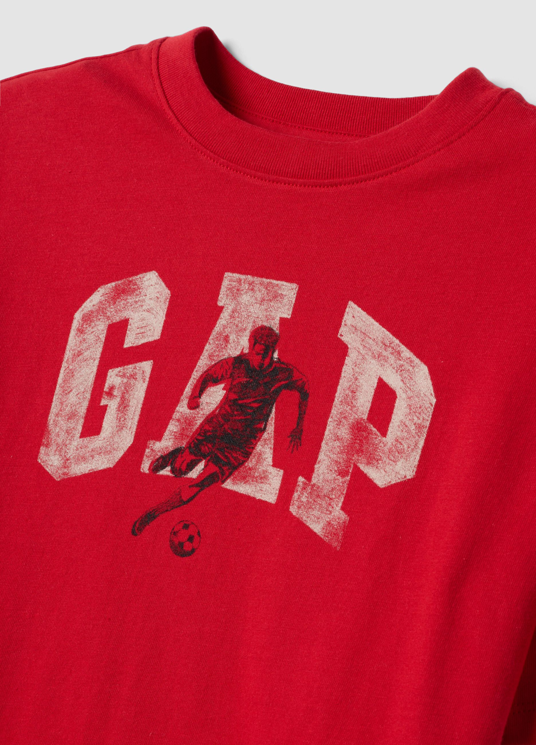 T-shirt con logo GAP a maniche corte in puro cotone