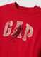 T-shirt con logo GAP a maniche corte in puro cotone_2