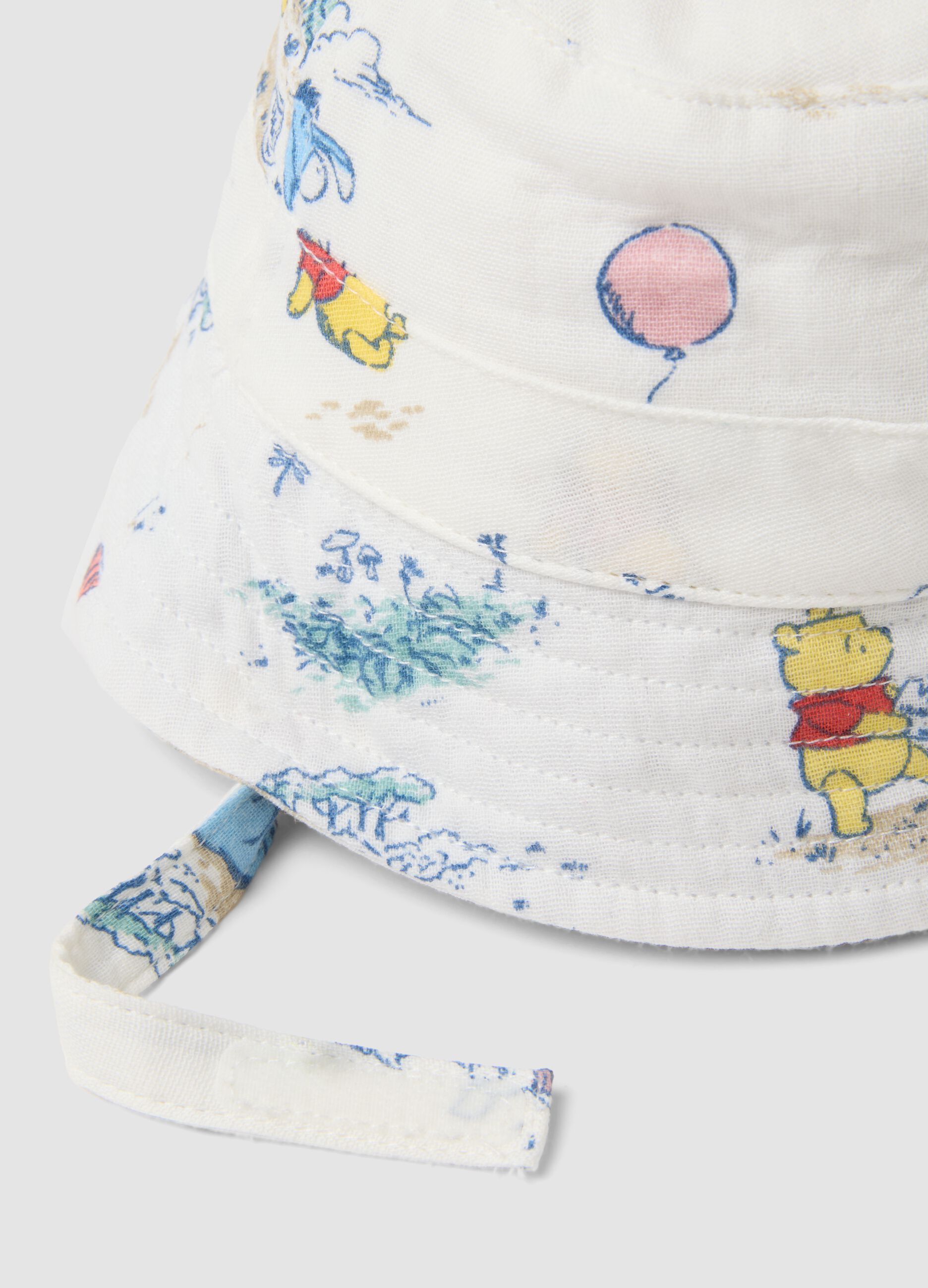 Cappello bucket in puro cotone Disney Winnie the Pooh