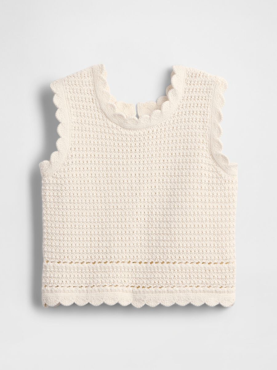 Top smanicato Bimba_1