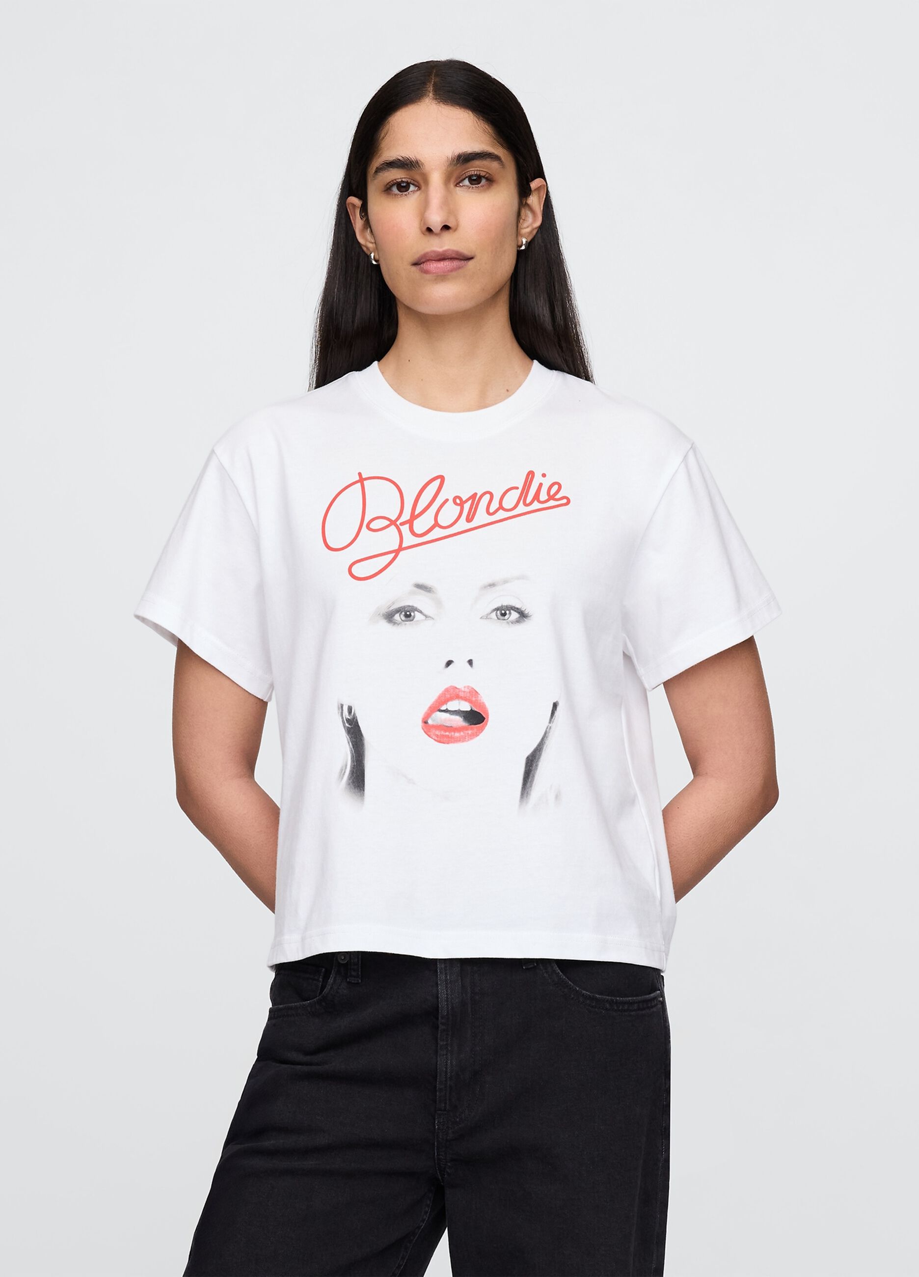Cotton T-shirt with print