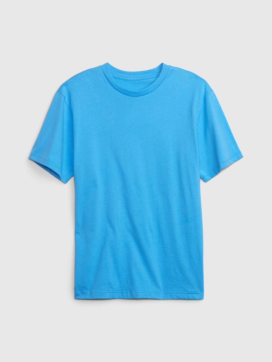 T-shirt girocollo in cotone bio Uomo_3