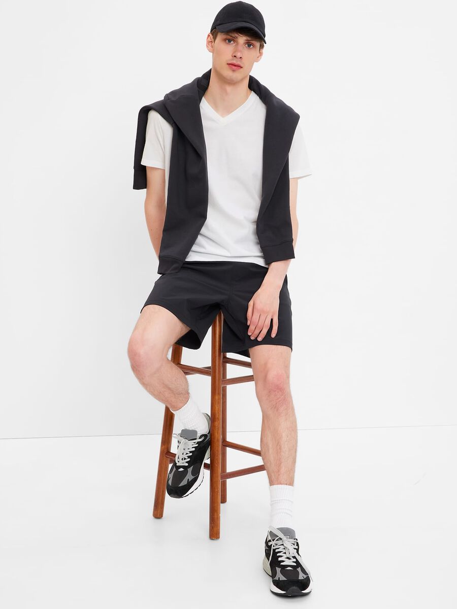 Tripack t-shirt con scollo a V Uomo_1
