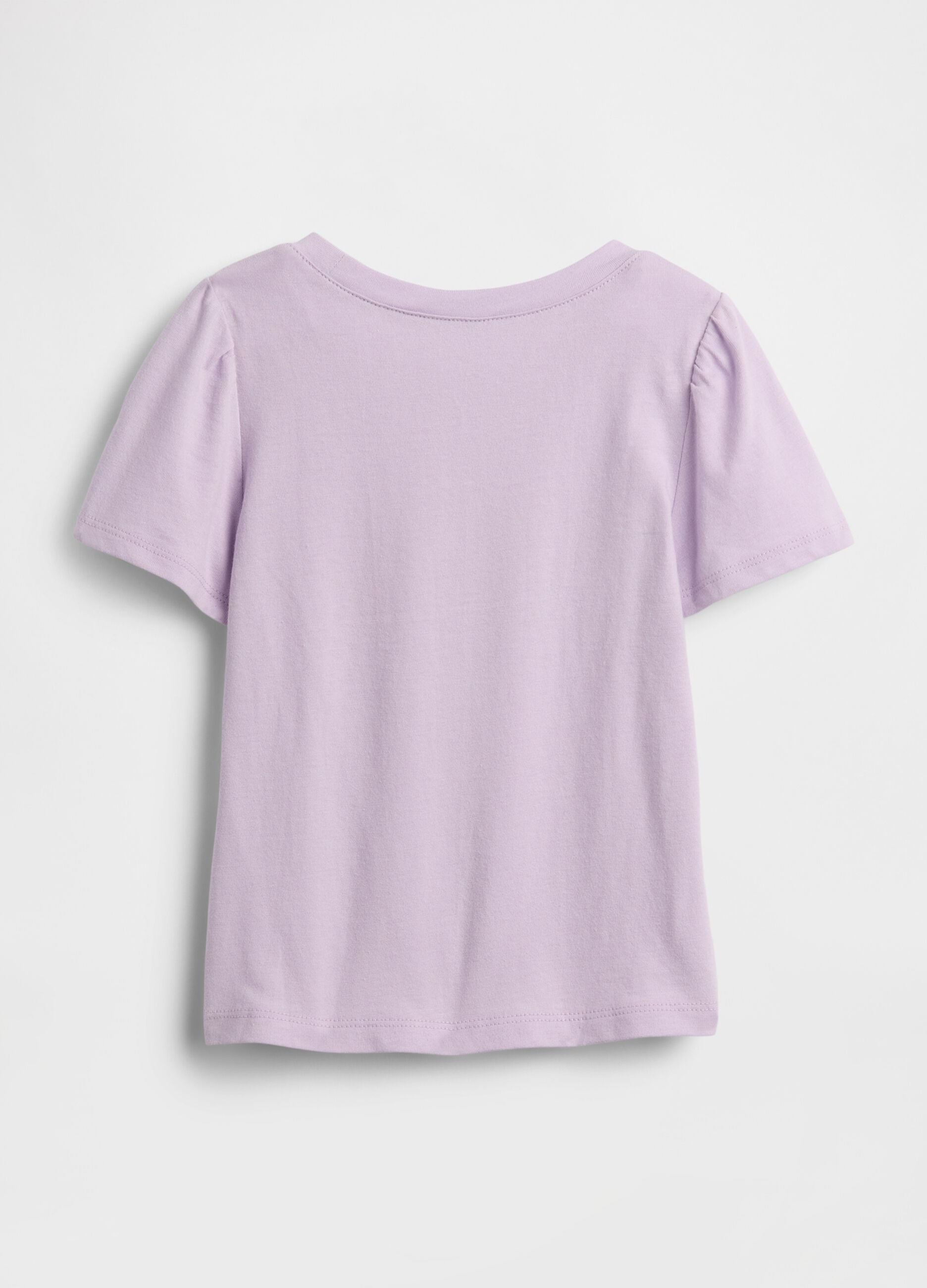 T-shirt a maniche corte in puro cotone con logo GAP