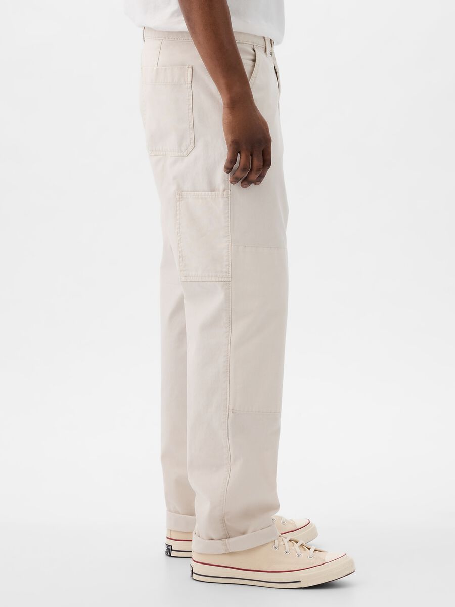 Carpenter trousers in cotton Man_1