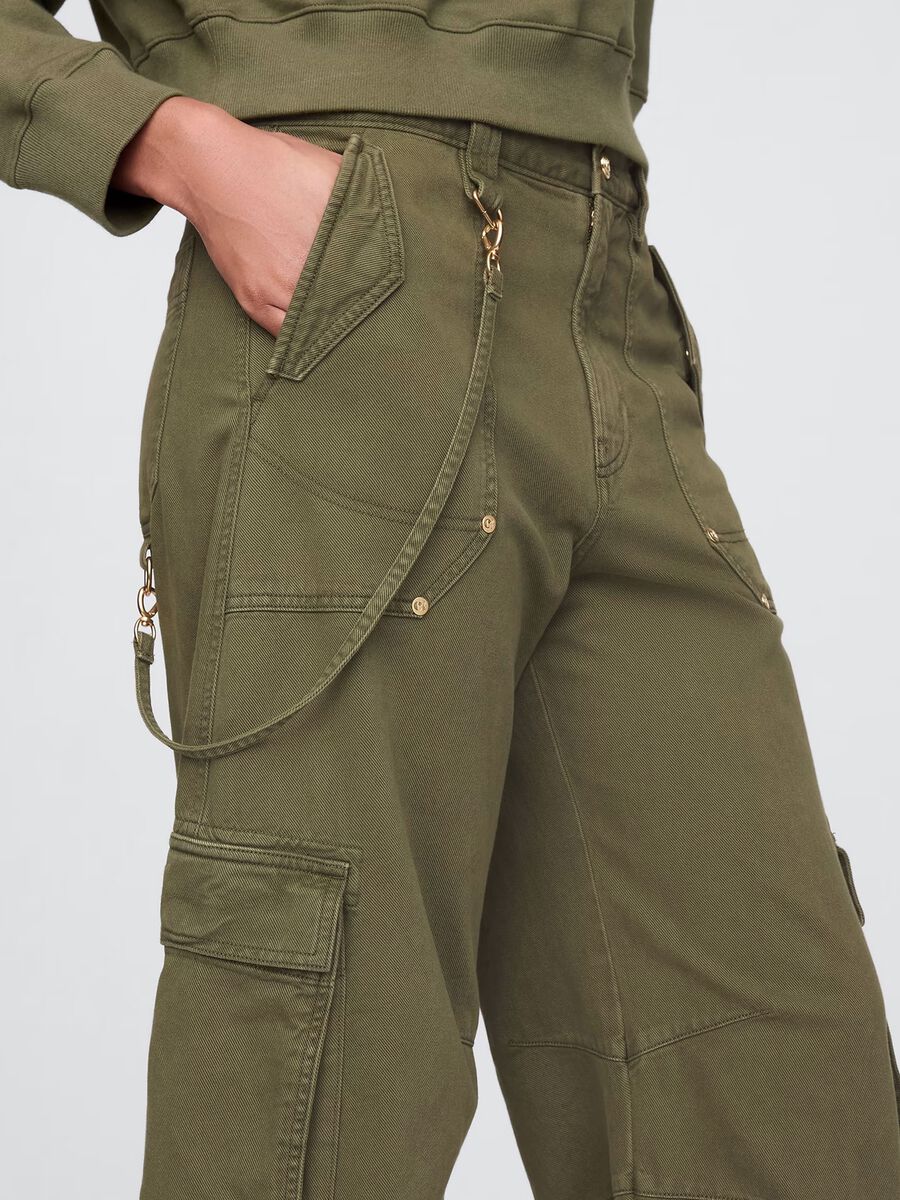 GAP x CULT GAIA Pantalone cargo barrel Donna_3