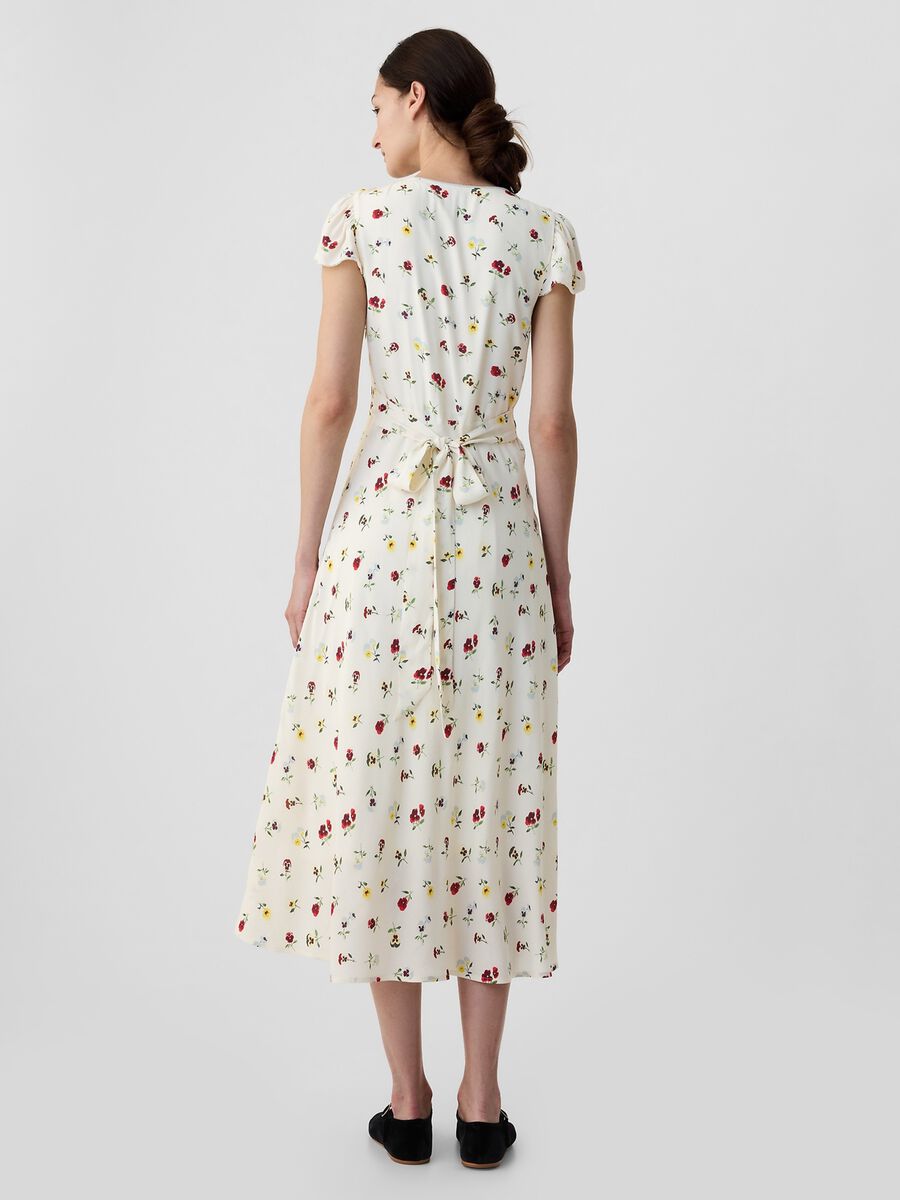 GAP x DÔEN Vestito midi floreale Donna_2