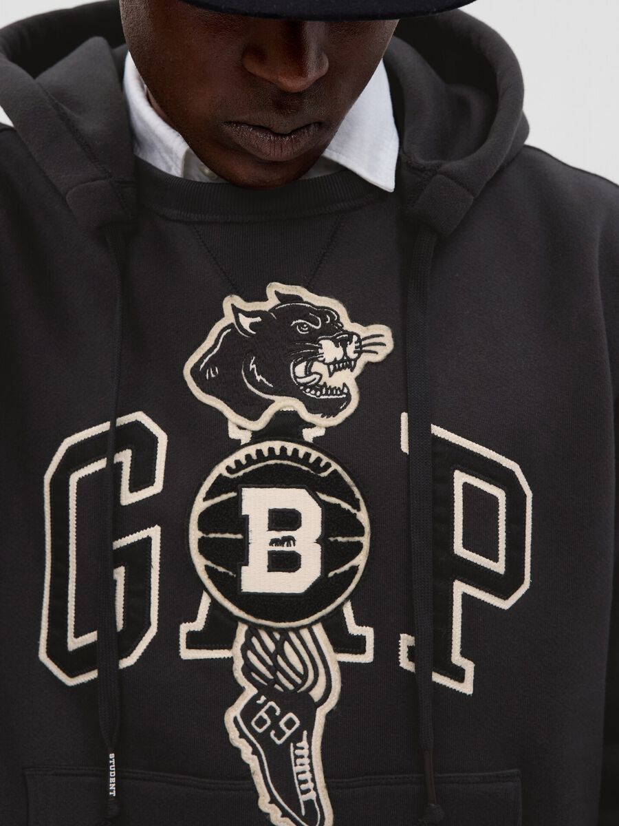 Hoodie with The Brooklyn Circus embroidery and logo Man_1