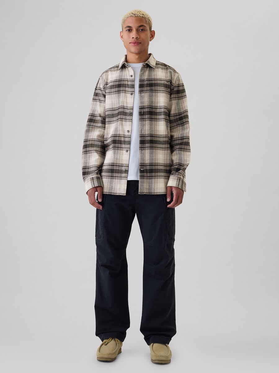 Camicia in flanella Uomo_1