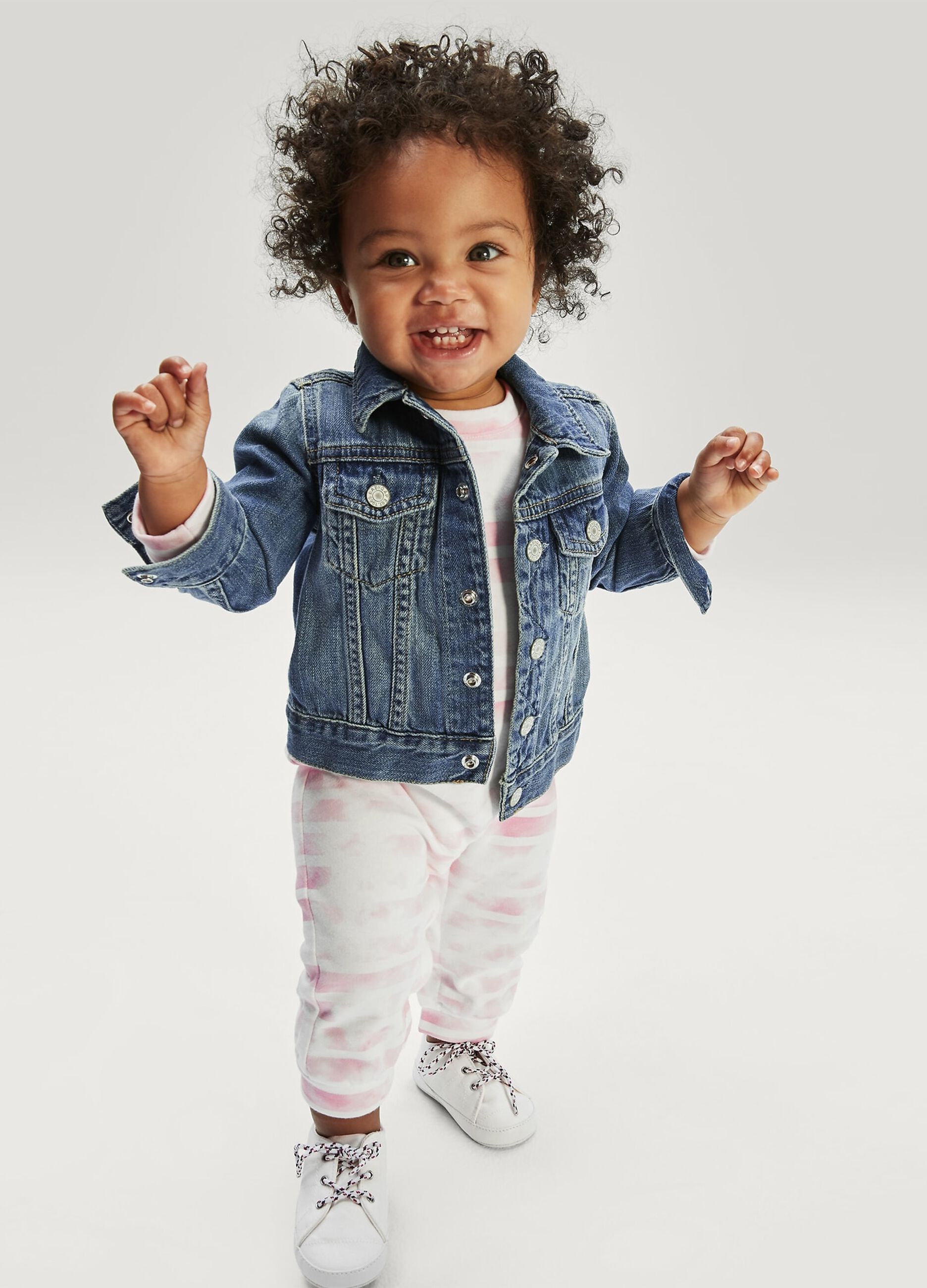 Jacket in 100% cotton denim