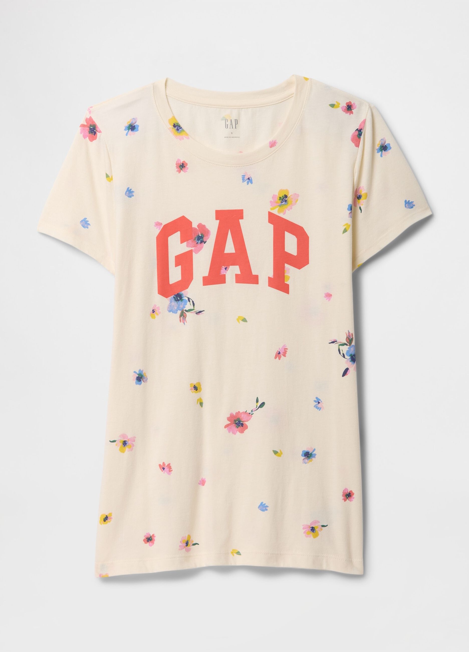 T-shirt a fiori Gap in cotone_4