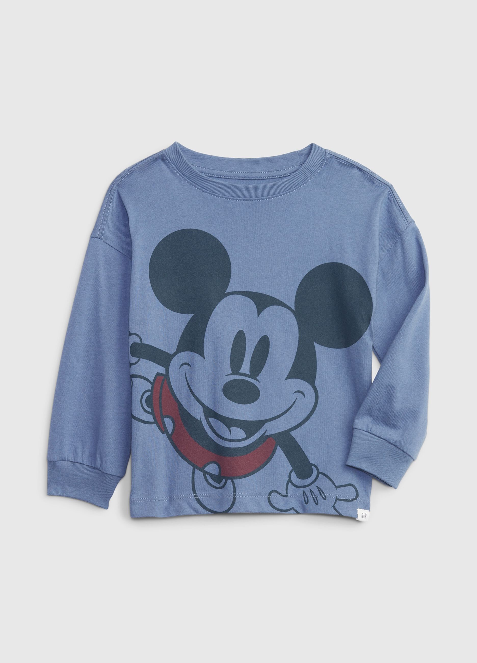 Oversized T-shirt with Disney Mickey Mouse print_0