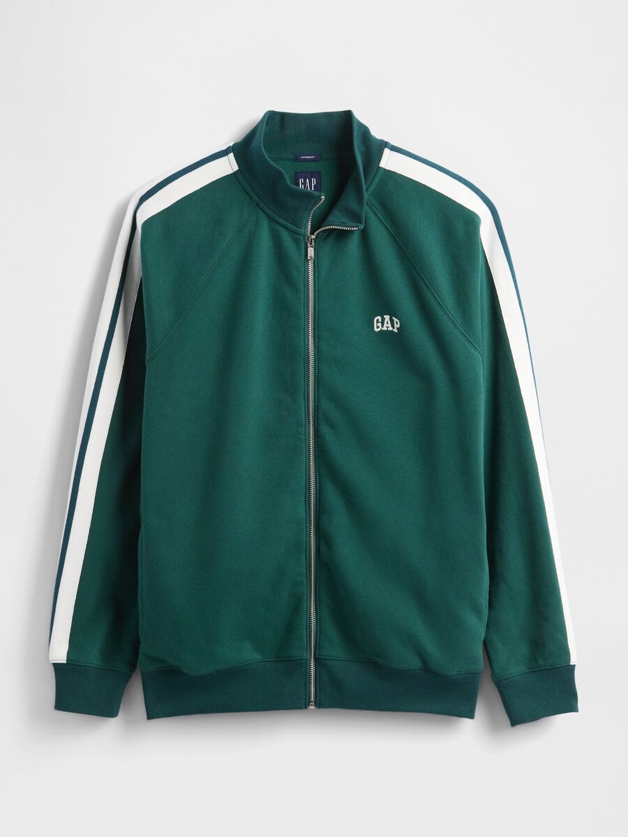 Green Full Zip Hoodie Man_4