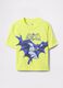 T-shirt in cotone con stampa_0