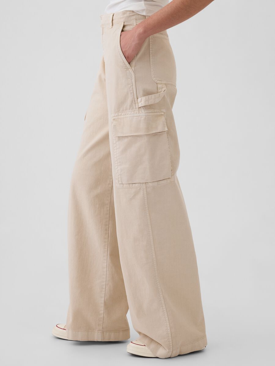 Pantalone cargo baggy fit Donna_3