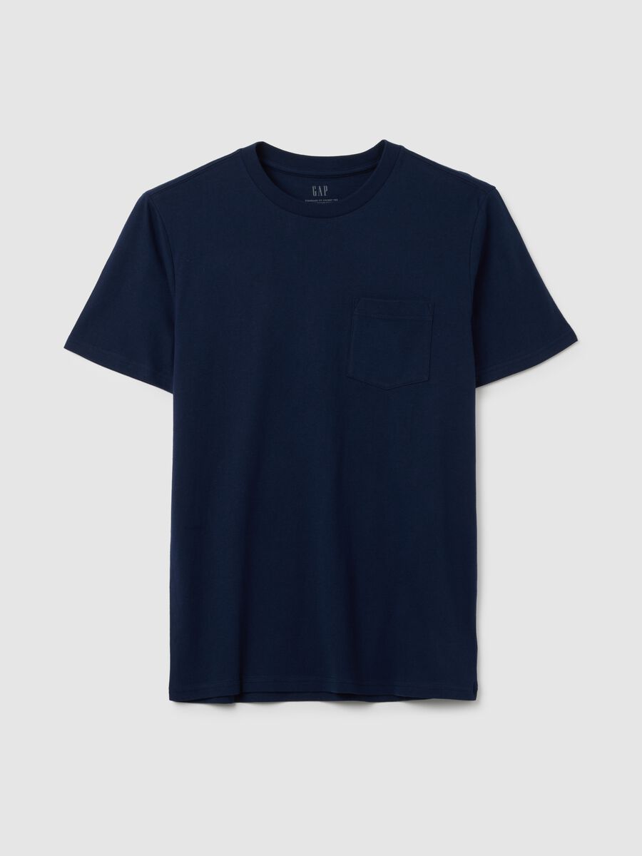 Cotton T-shirt with pocket Man_2