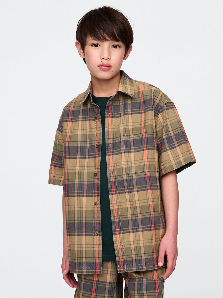 Camicia a quadri Boy_0