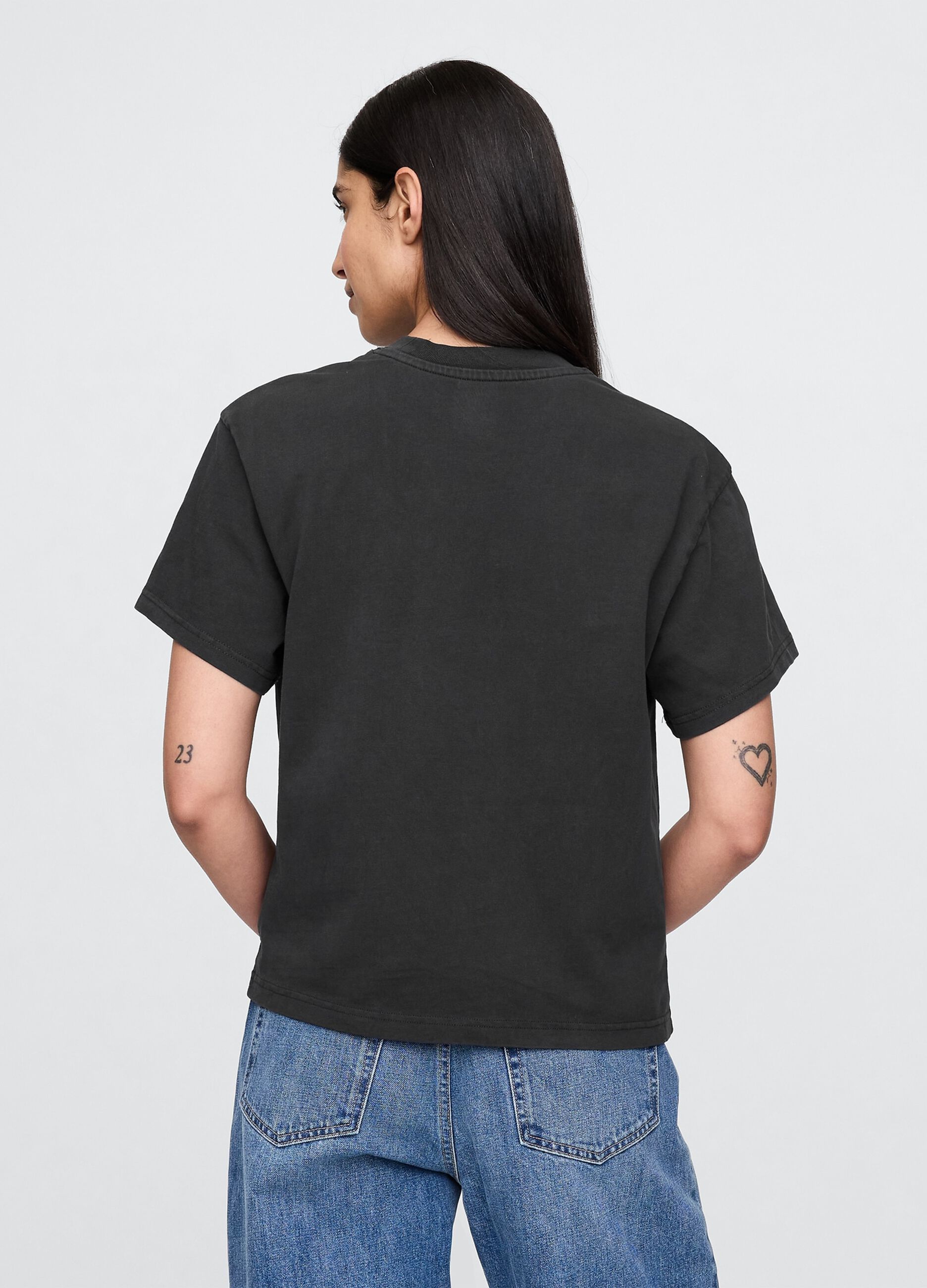 Cotton T-shirt with print_1