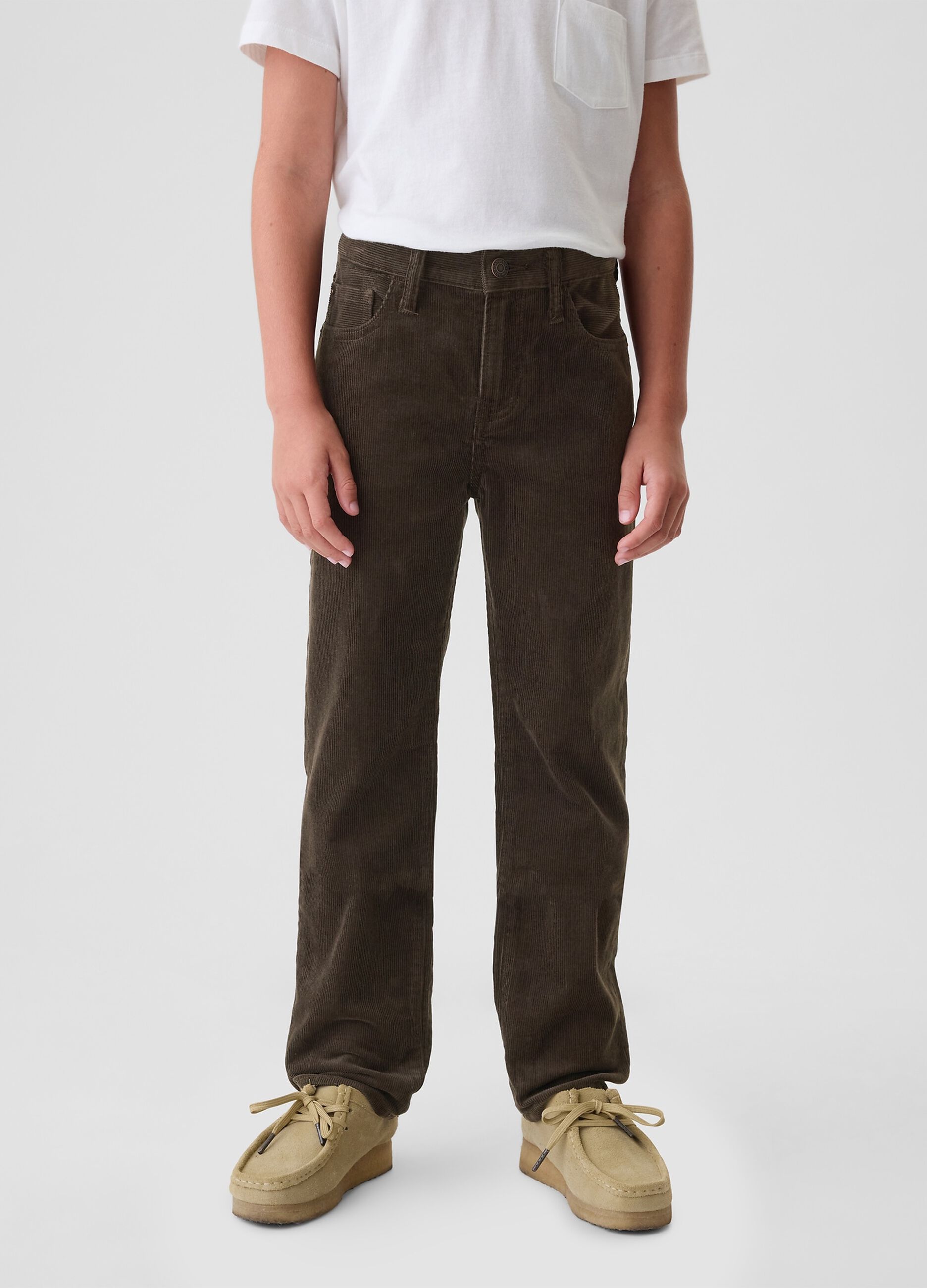 Pantaloni chino in corduroy_1