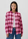 Camicia in flanella check con tasche_0