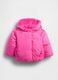 Pink padded jacket for girls_0