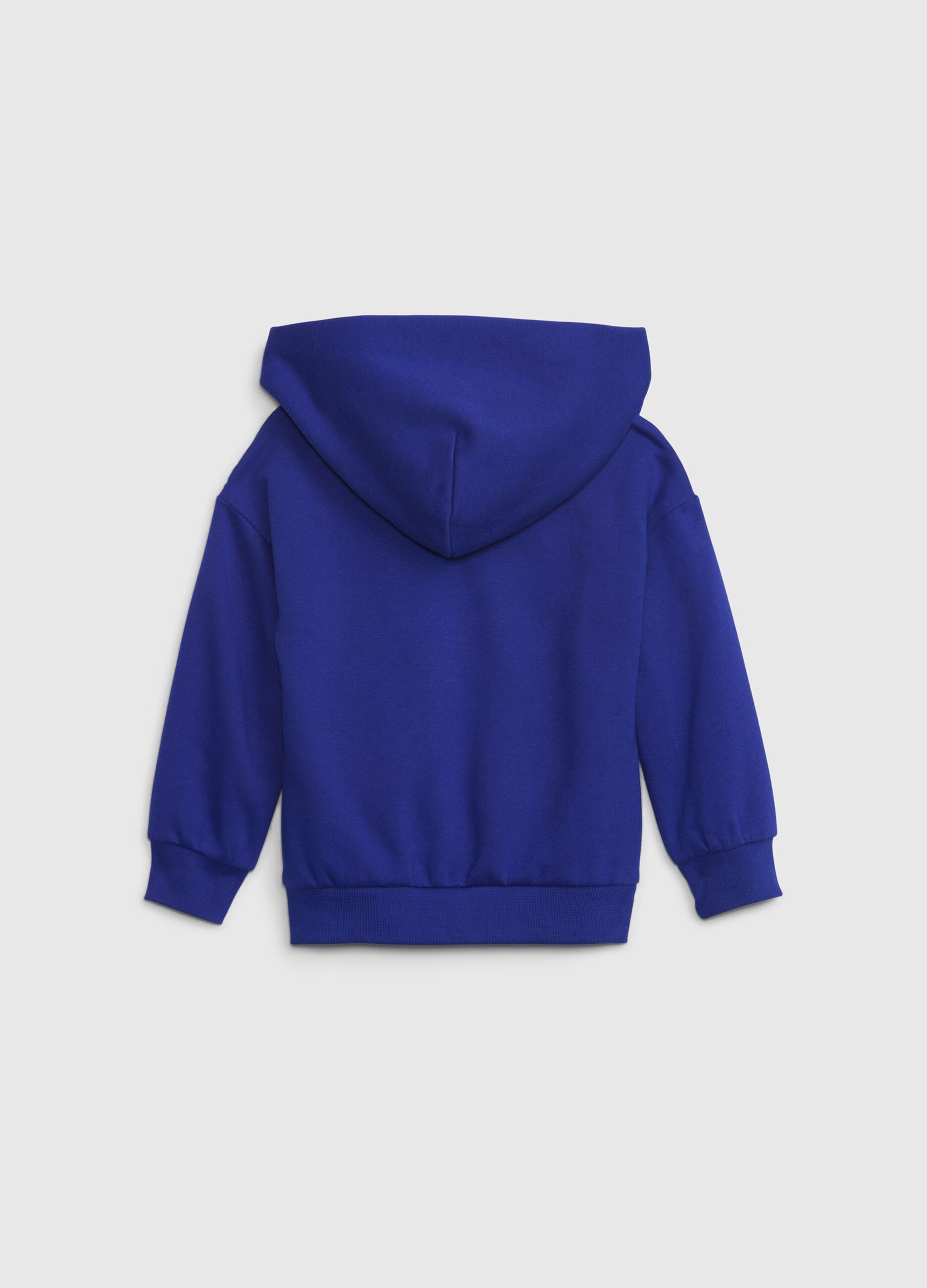 Sweatshirt with hood and Hot Wheels print and logo_2