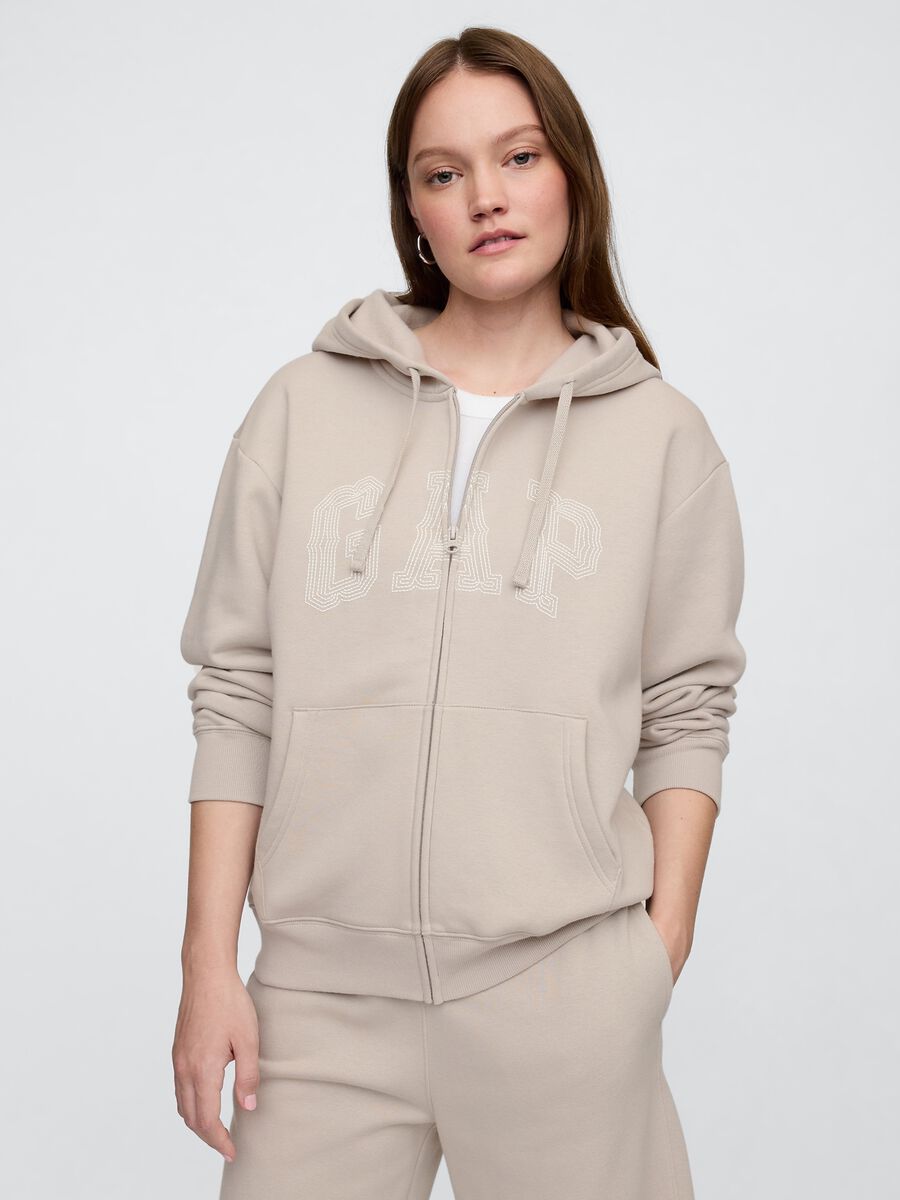 Felpa con cappuccio e full-zip Woman_0