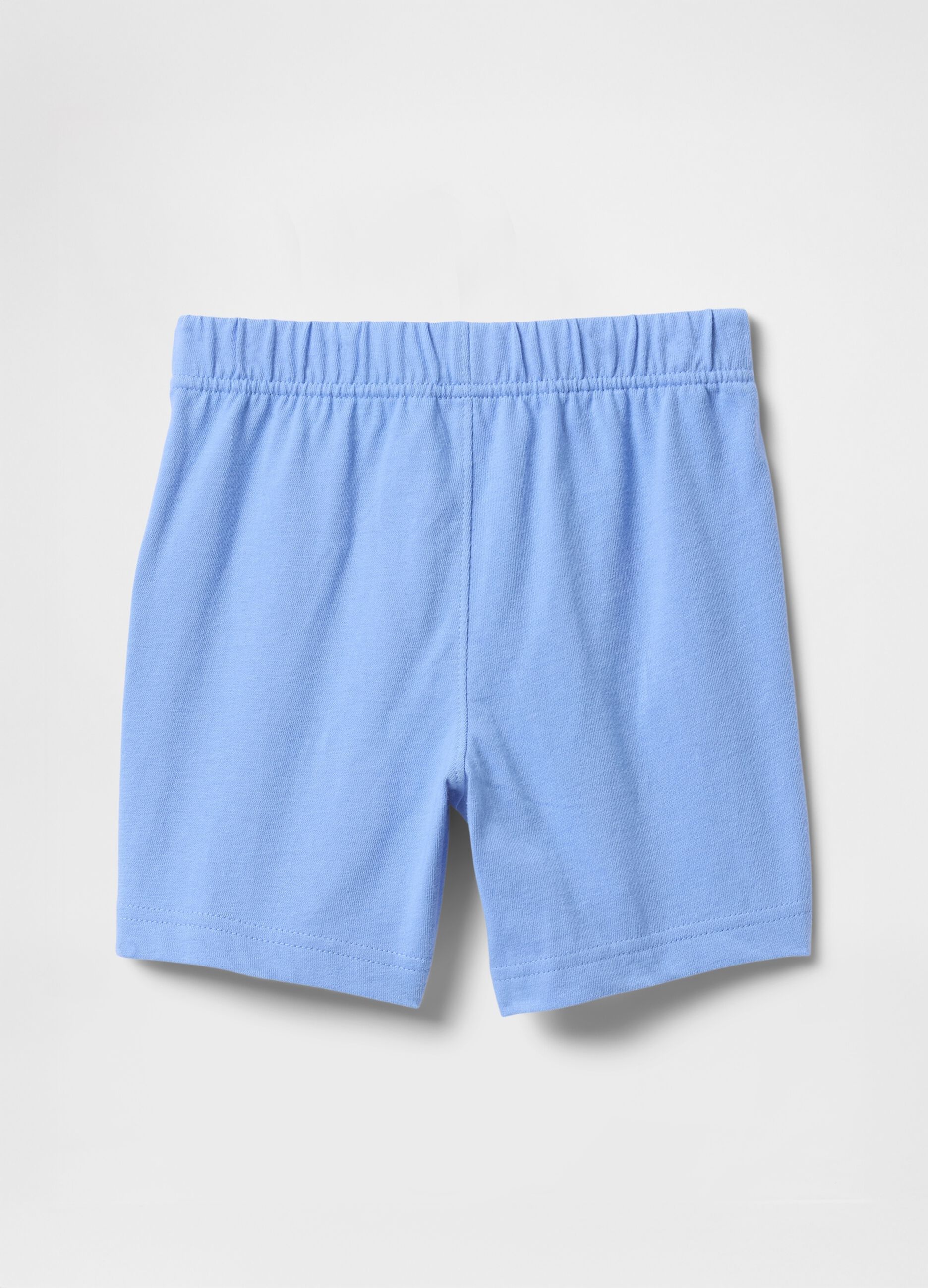 Short azzurri in cotone stretch_1
