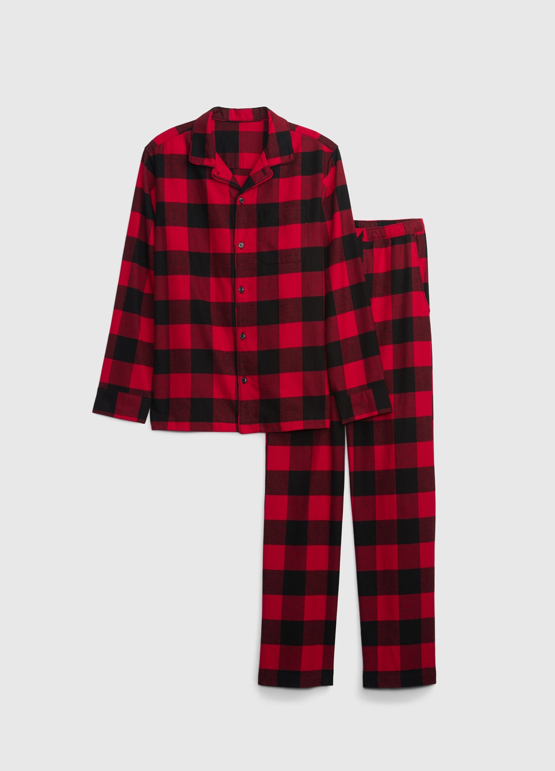 Pyjamas in check flannel_3