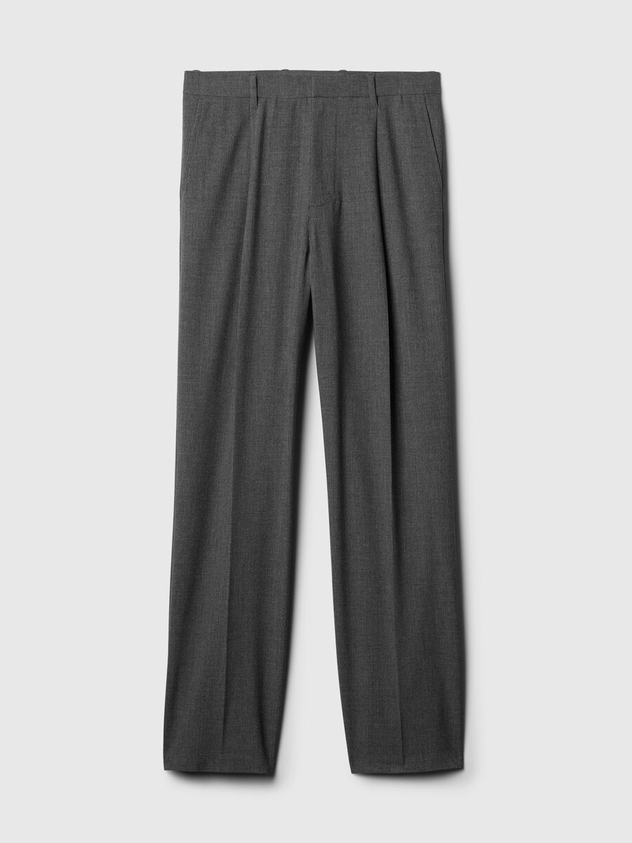 Loose-fit trousers with darts Man_4