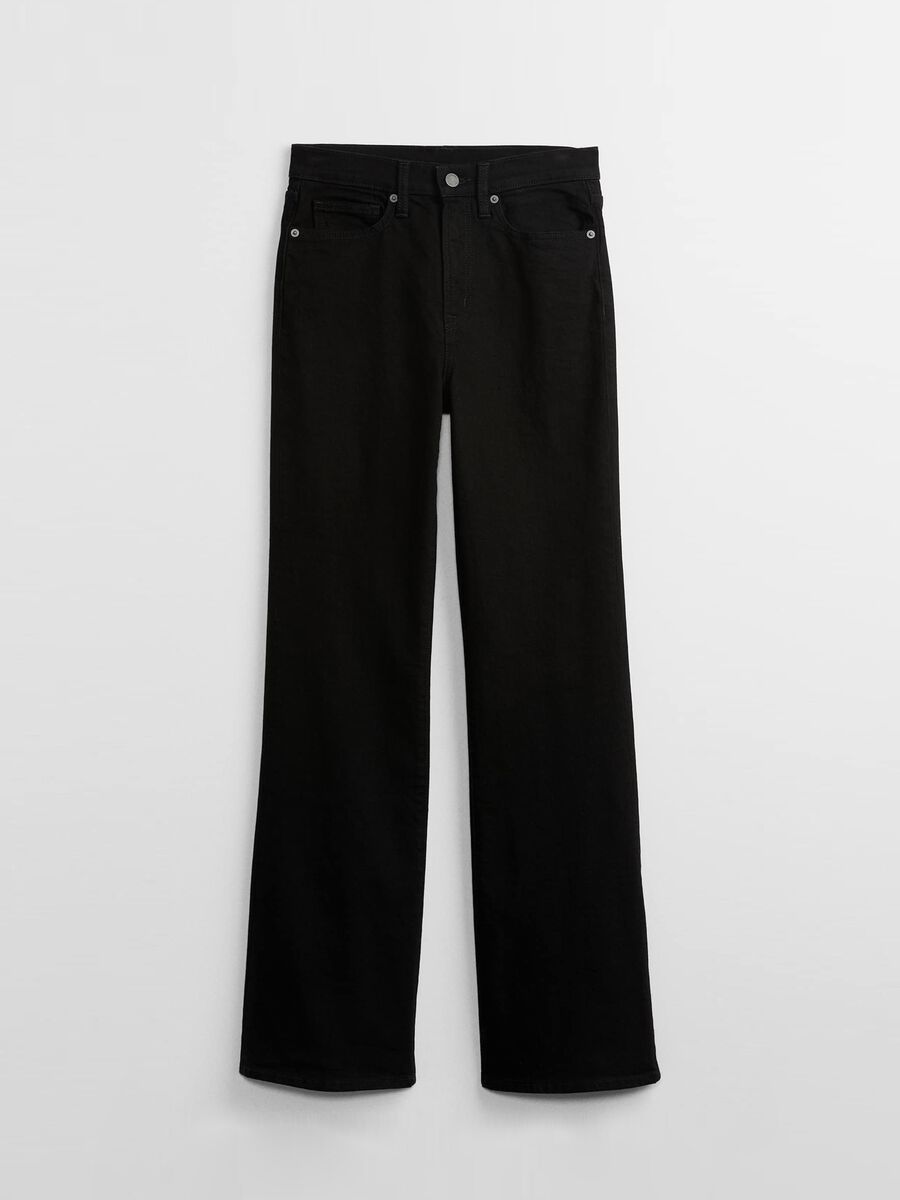 High-waist flare fit jeans Woman_5