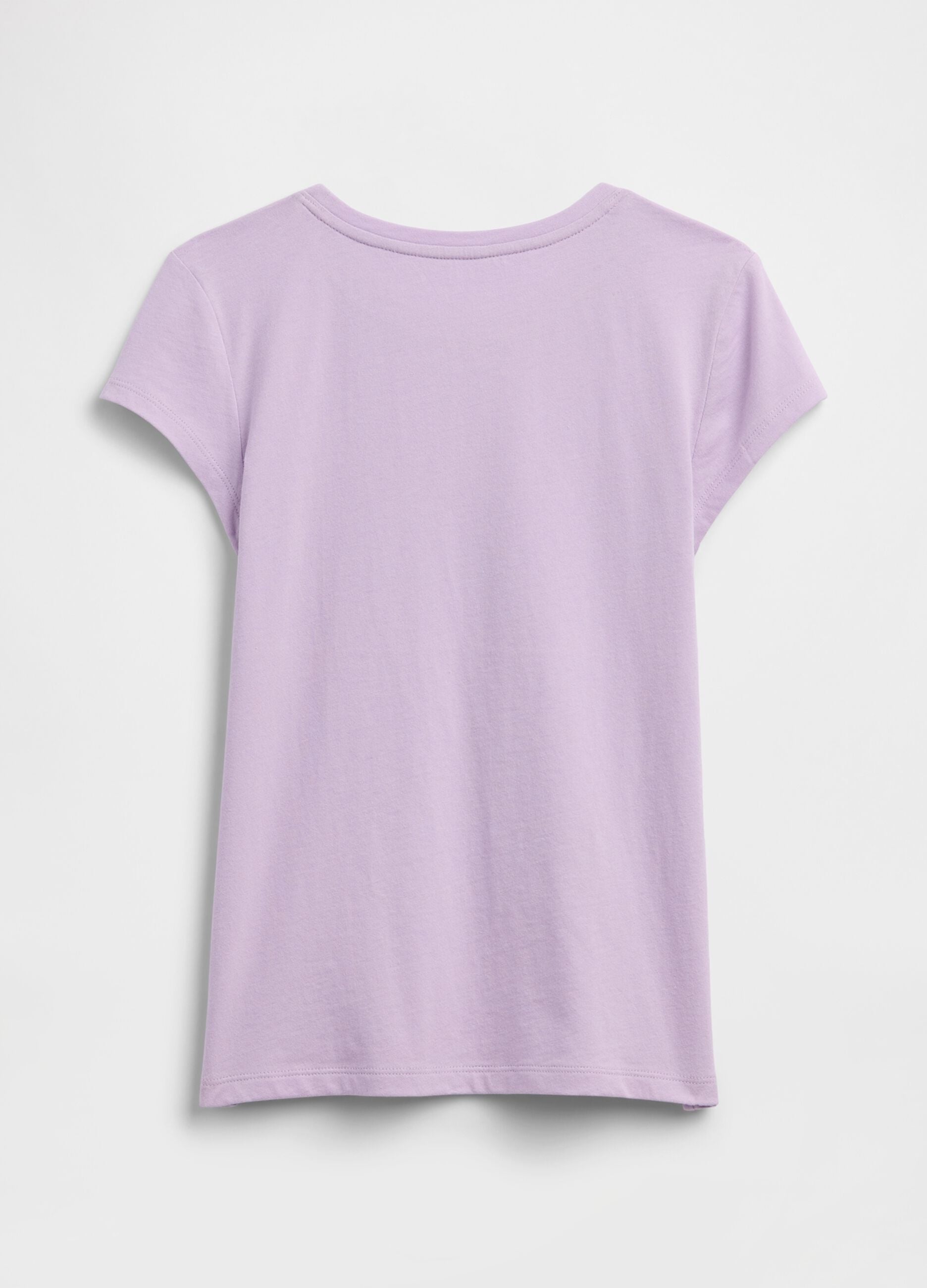 T-shirt a maniche corte in puro cotone