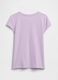 T-shirt a maniche corte in puro cotone_1