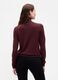 Maglione rosso a collo alto in lana_2