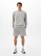Bermuda joggers in fleece with drawstring_0