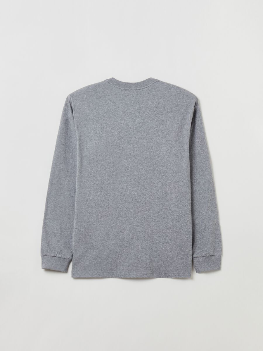 T-shirt a maniche lunghe in cotone bio Uomo_2