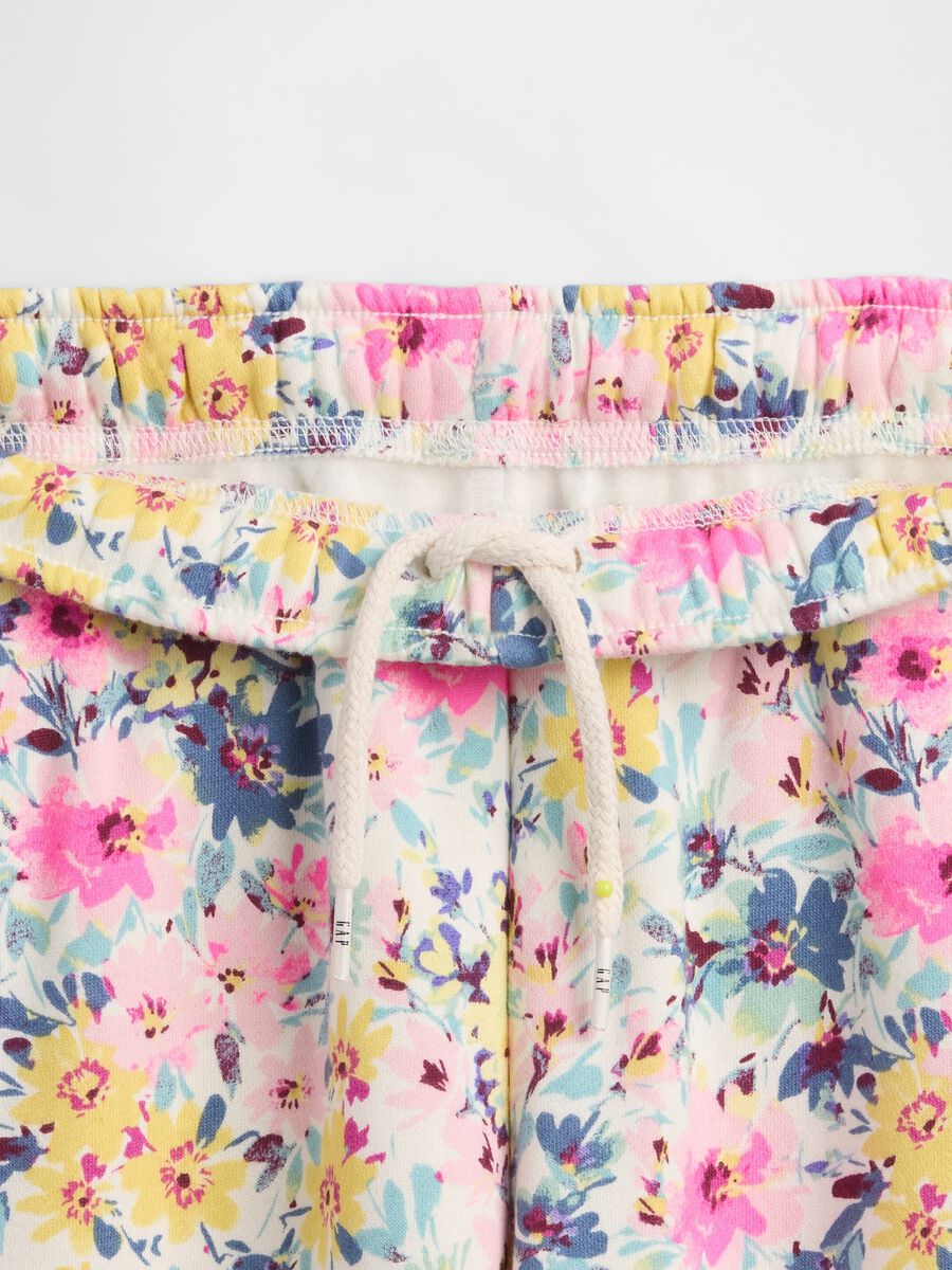 Multicolour cotton trousers for girls Girl_4
