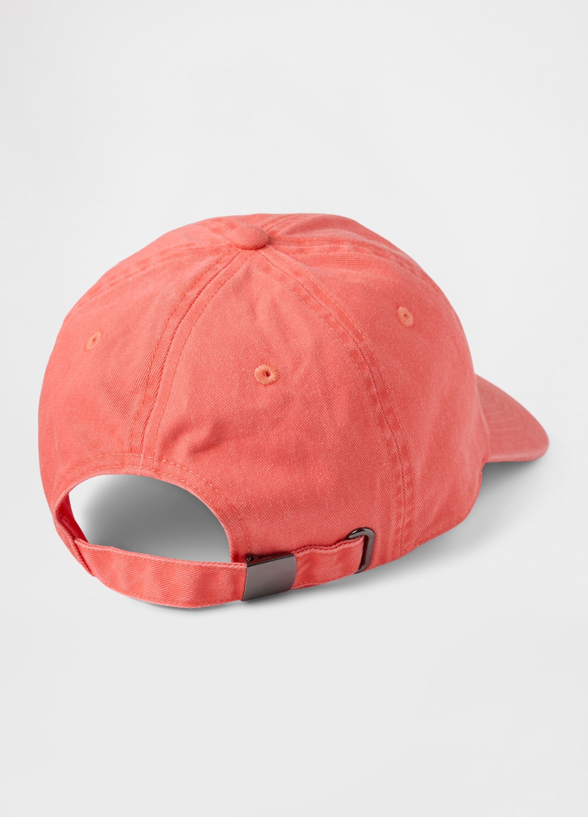 Cappello da baseball arancione in cotone_1