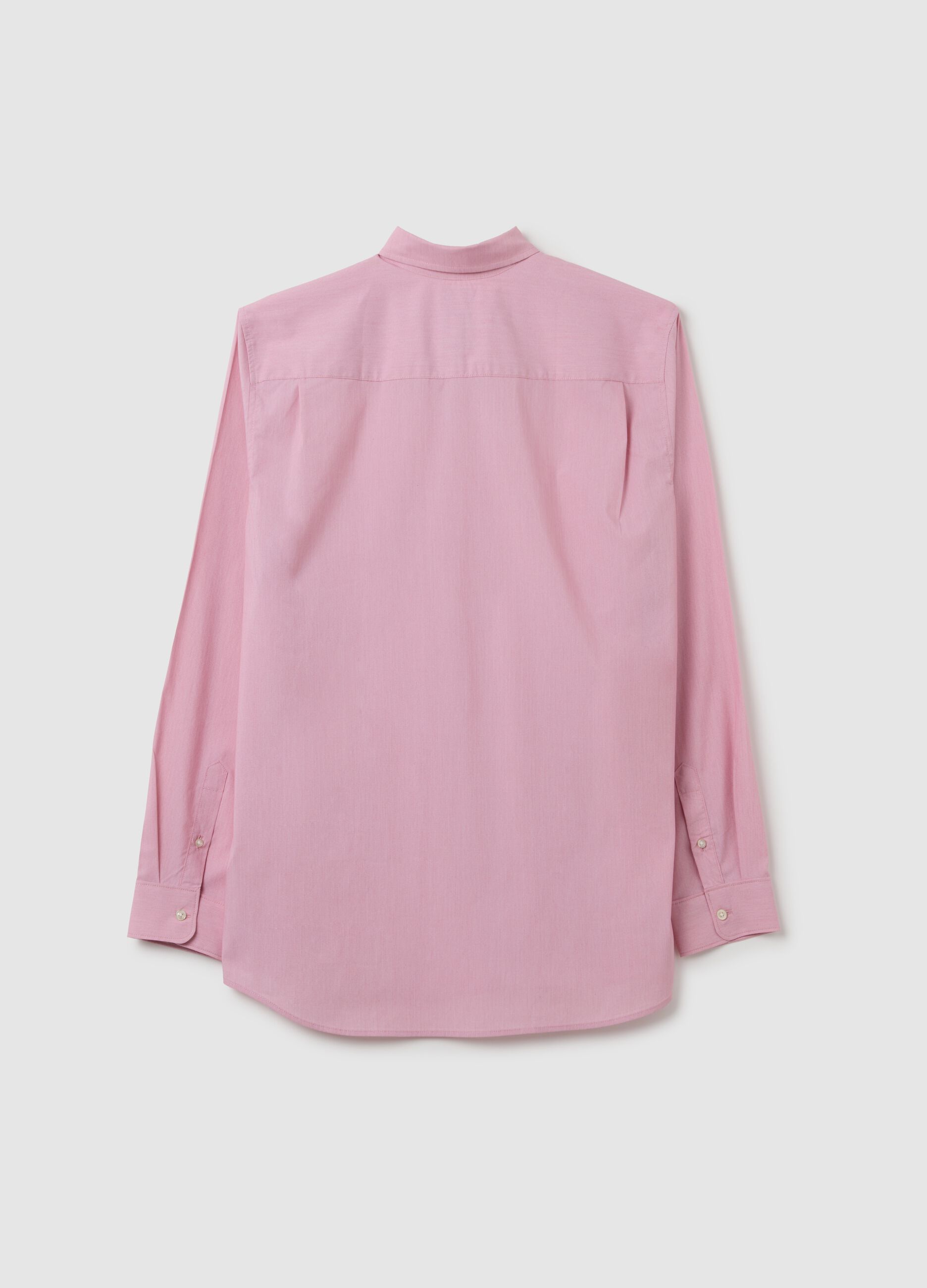Regular-fit shirt with slub effect_2