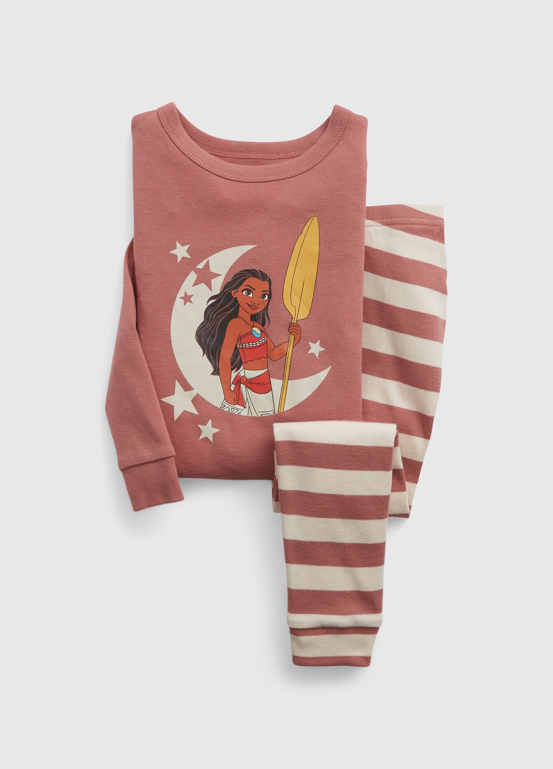 Full-length pyjamas with Disney Moana print