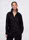 Wide black shirt in 100% linen_0