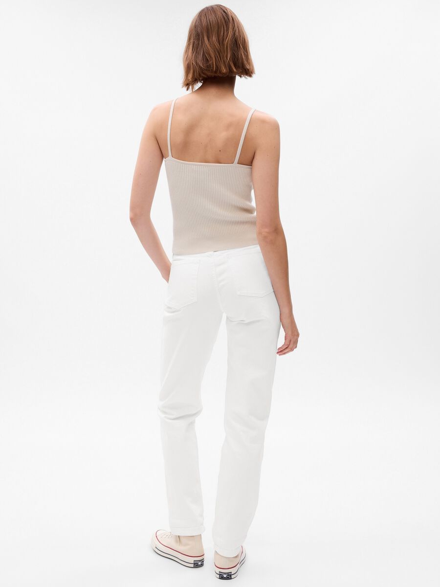 Jeans girlfriend fit a vita media Donna_3