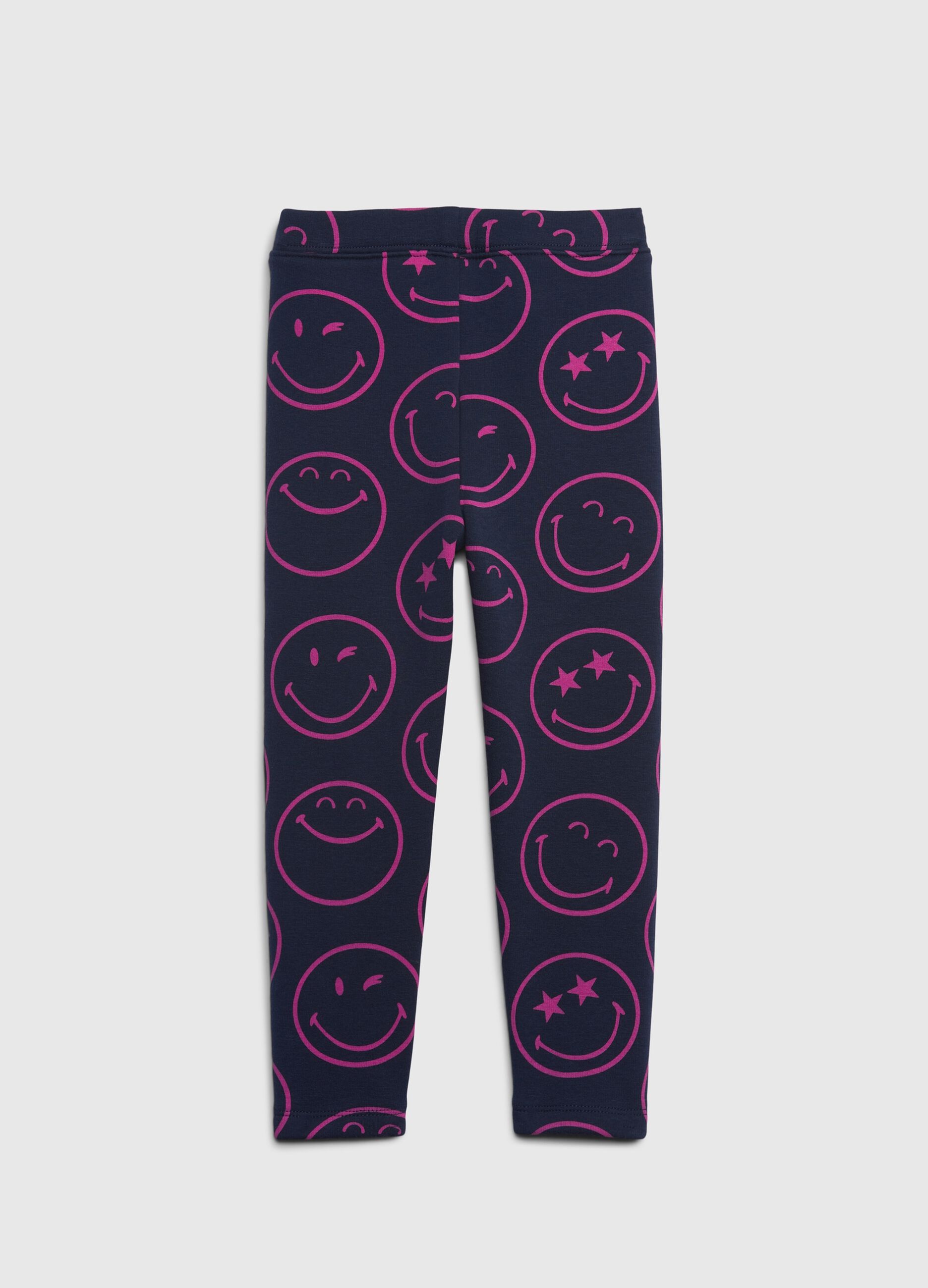 Leggings with Smiley® print_1